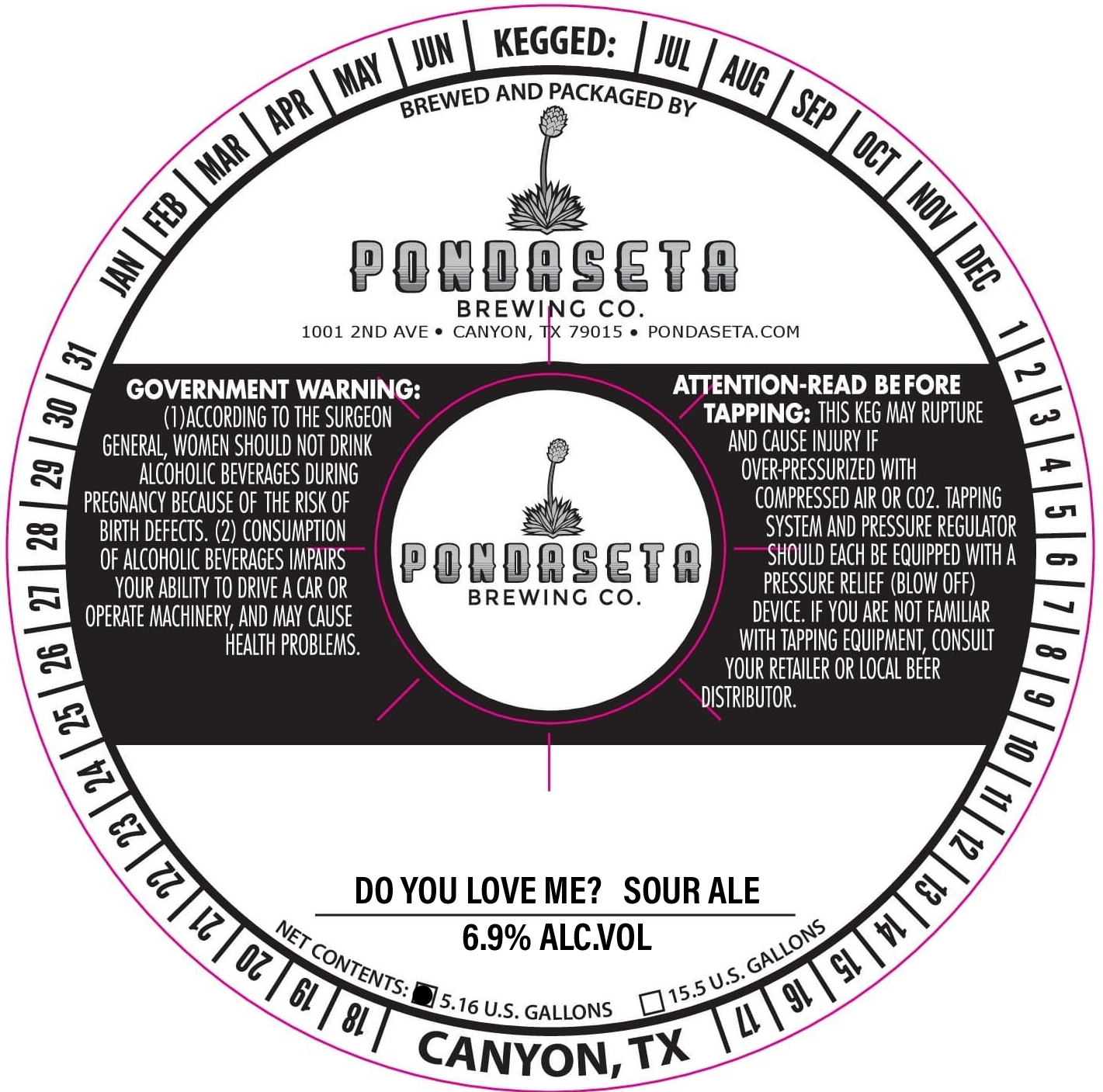 TABC label artwork for Do You Love Me?