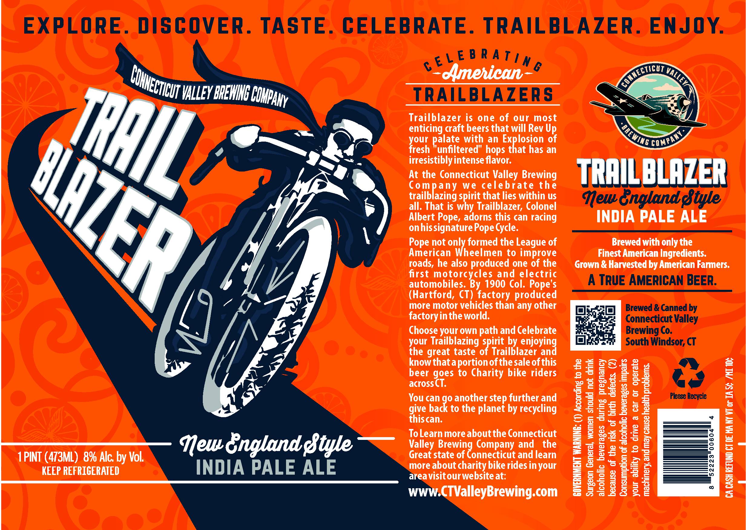 TABC label artwork for Trail Blazer