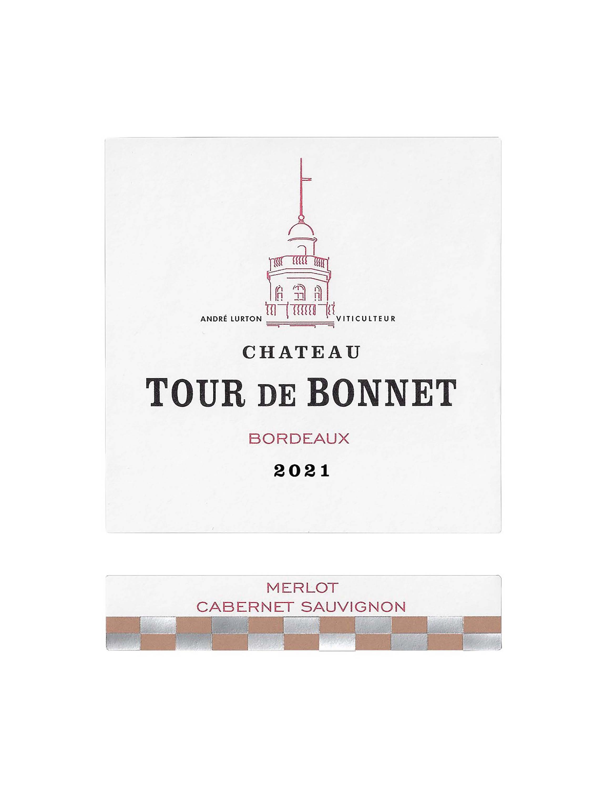 TABC label artwork for Chateau Tour de Bonnet Rouge