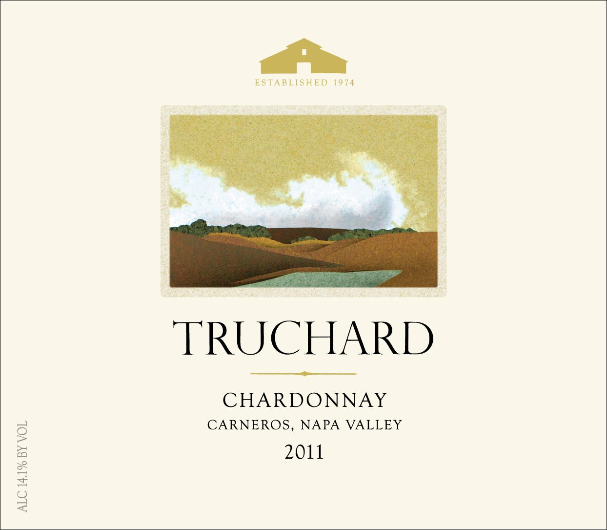 TABC label artwork for Truchard Chardonnay