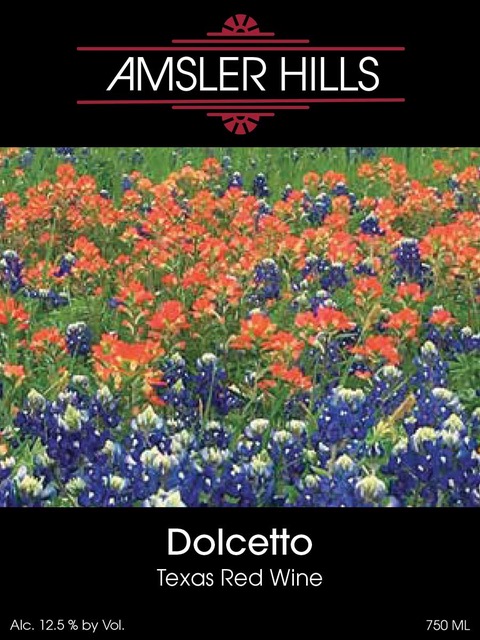 TABC label artwork for Dolcetto