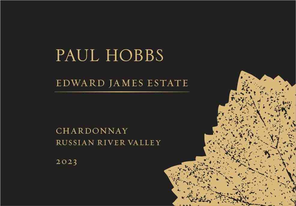TABC label artwork for Paul Hobbs Chardonnay Edward James Russian River Valley