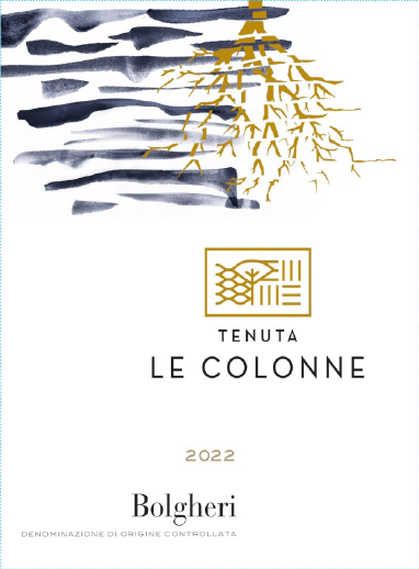 TABC label artwork for Tenuta Le Colonne Bolgheri Rosso