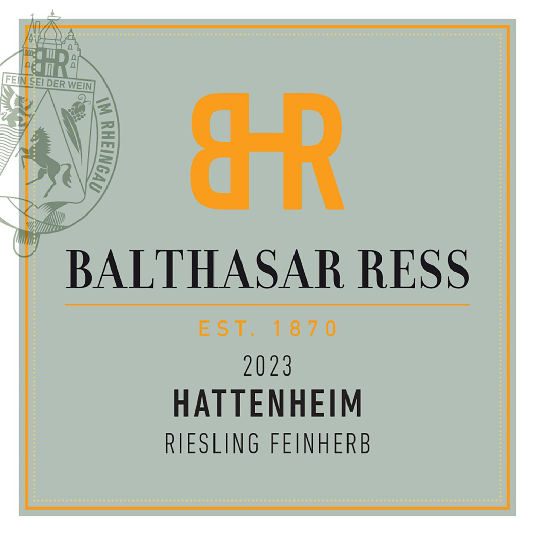 TABC label artwork for Balthasar Ress Hattenheim Riesling Medium Dry
