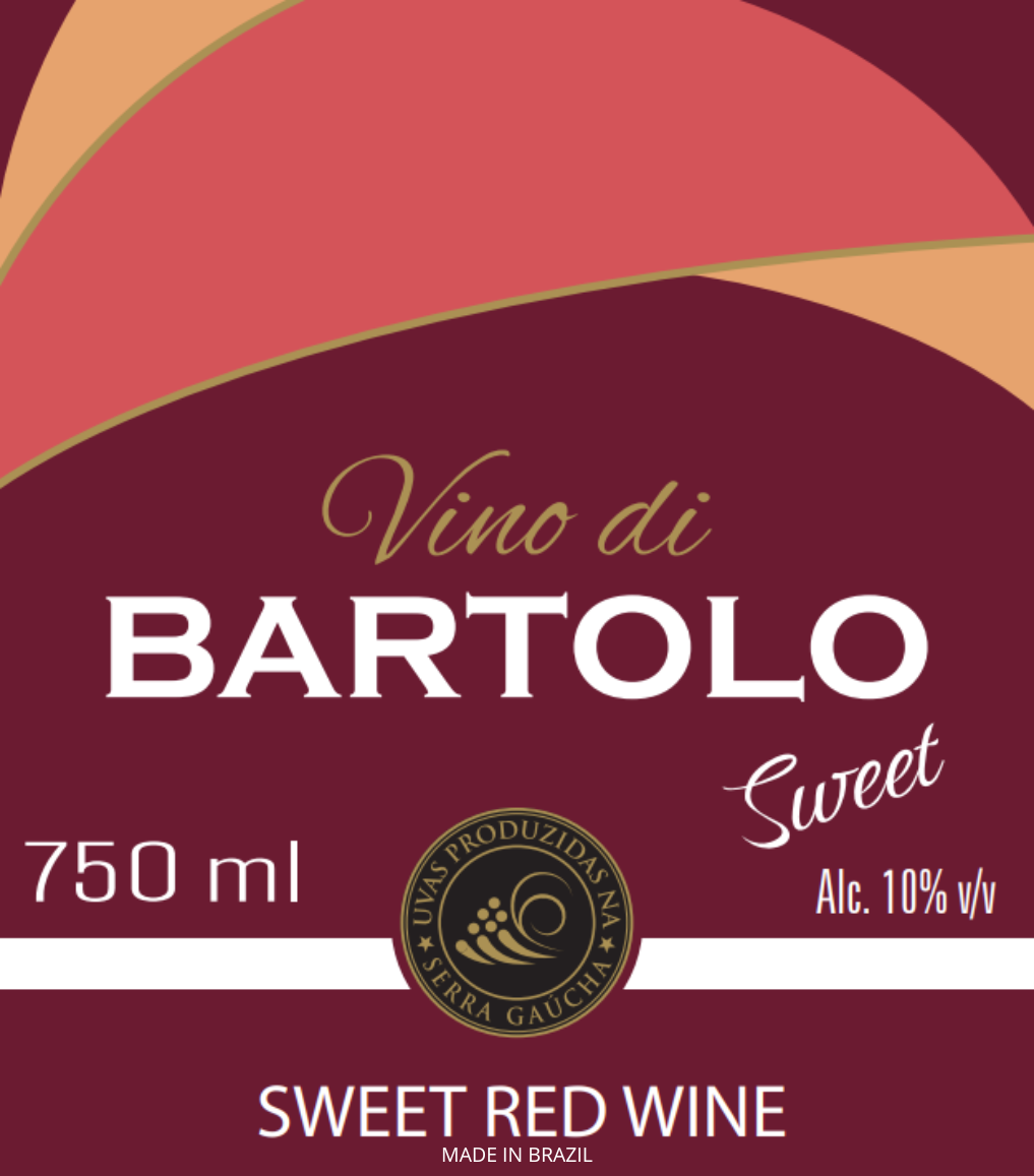 TABC label artwork for VINO DI BARTOLO