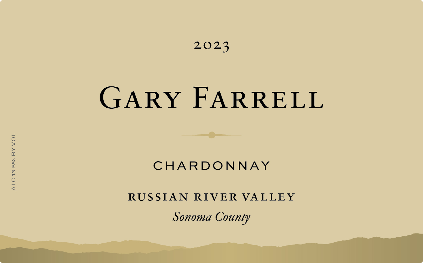 TABC label artwork for Gary Farrell Russian River Chardonnay