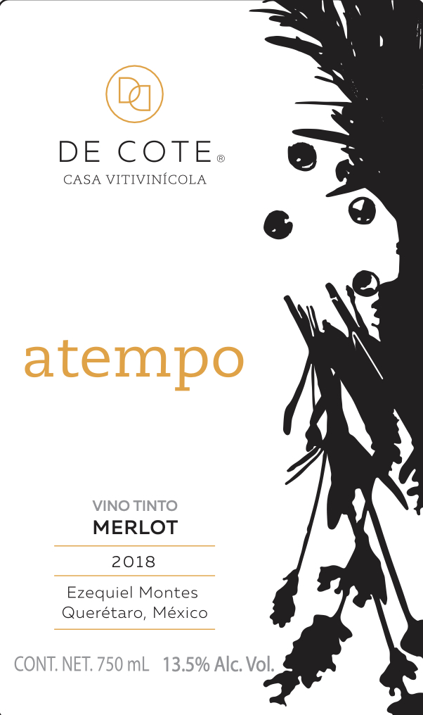 TABC label artwork for De Cote Atempo