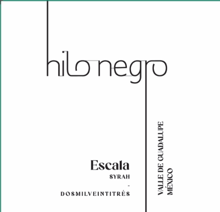 TABC label artwork for Hilo Negro Escala