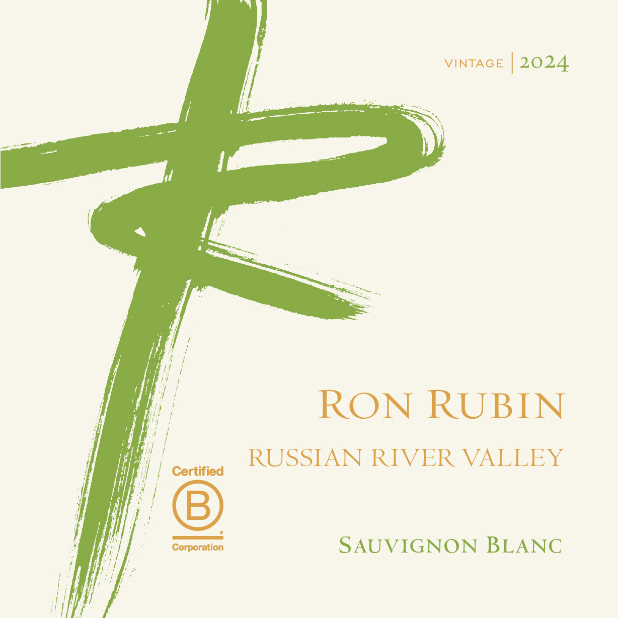 TABC label artwork for RON RUBIN SAUVIGNON BLANC