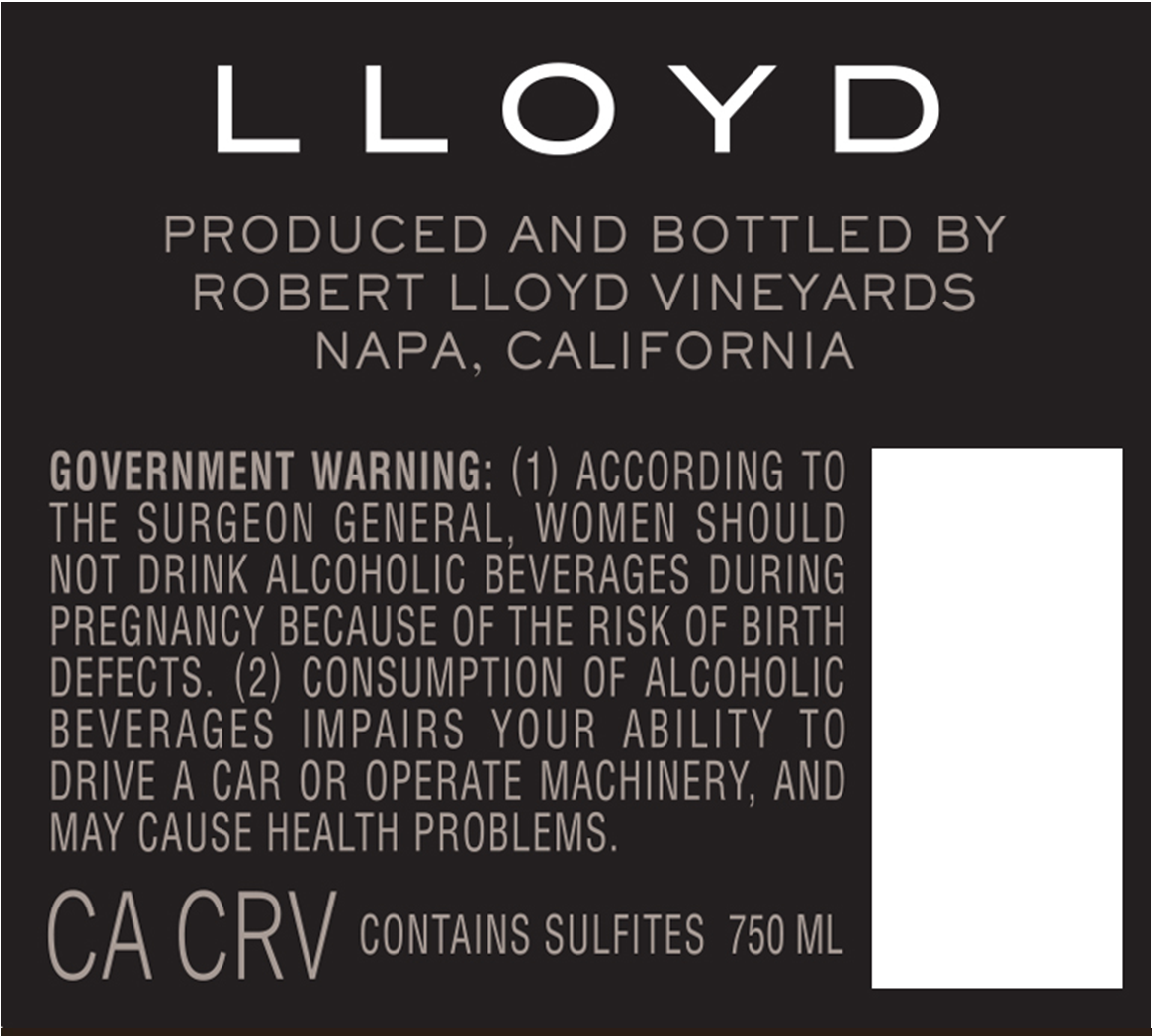 TABC label artwork for Lloyd Cellars Sauvignon Blanc Carneros