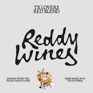 TABC label artwork for REDDY WINES TX LOVERS RED BLEND
