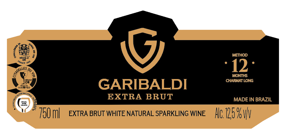 TABC label artwork for VG EXTRA BRUT