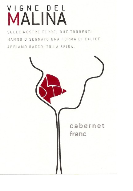 TABC label artwork for VIGNE DEL MALINA Cabernet Franc