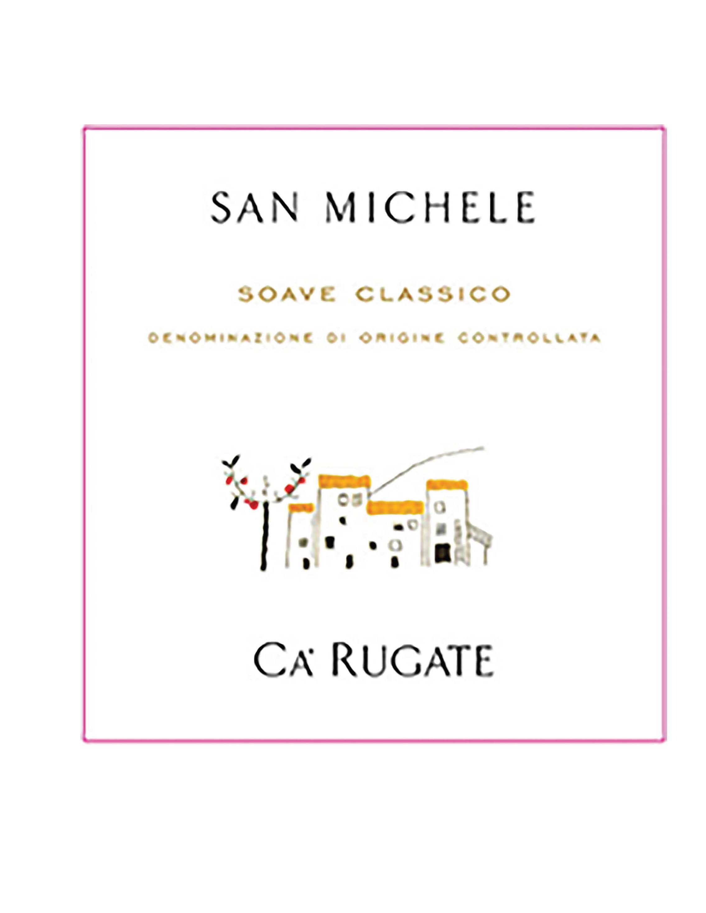 TABC label artwork for Ca Rugate Soave Classico San Michele