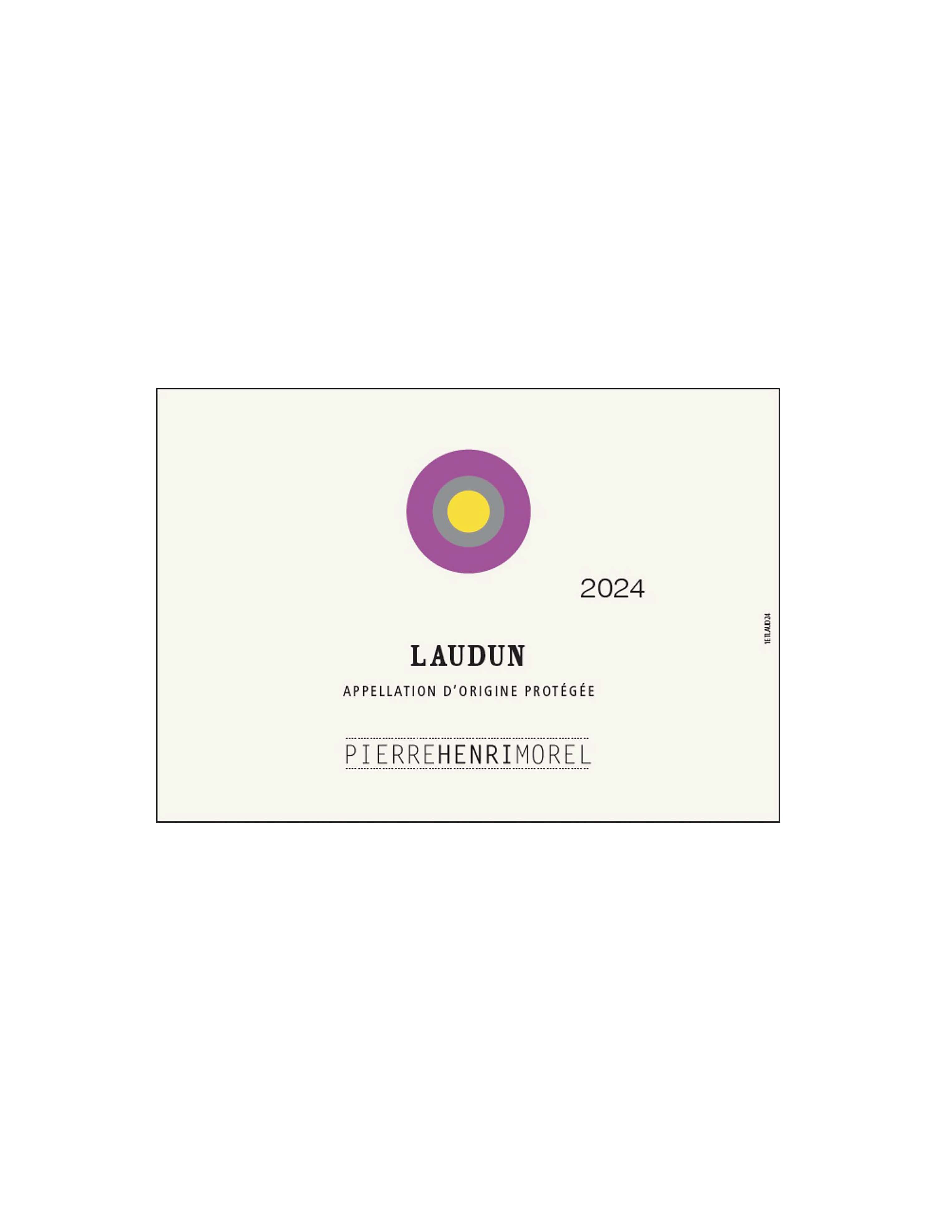 TABC label artwork for Pierre Henri Morel CDR Laudun