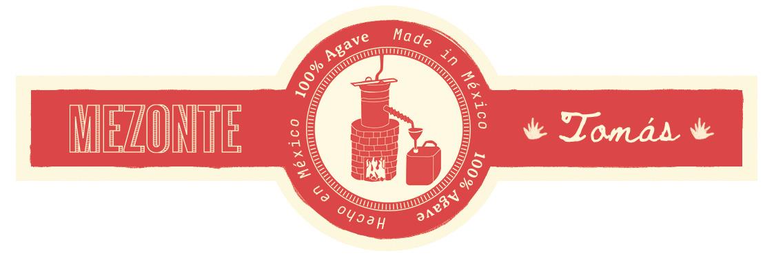 TABC label artwork for Mezonte Tomas Agave Spirit