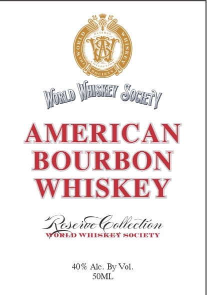 TABC label artwork for WORLD WHISKEY SOCIETY RESERVE COLLECTION