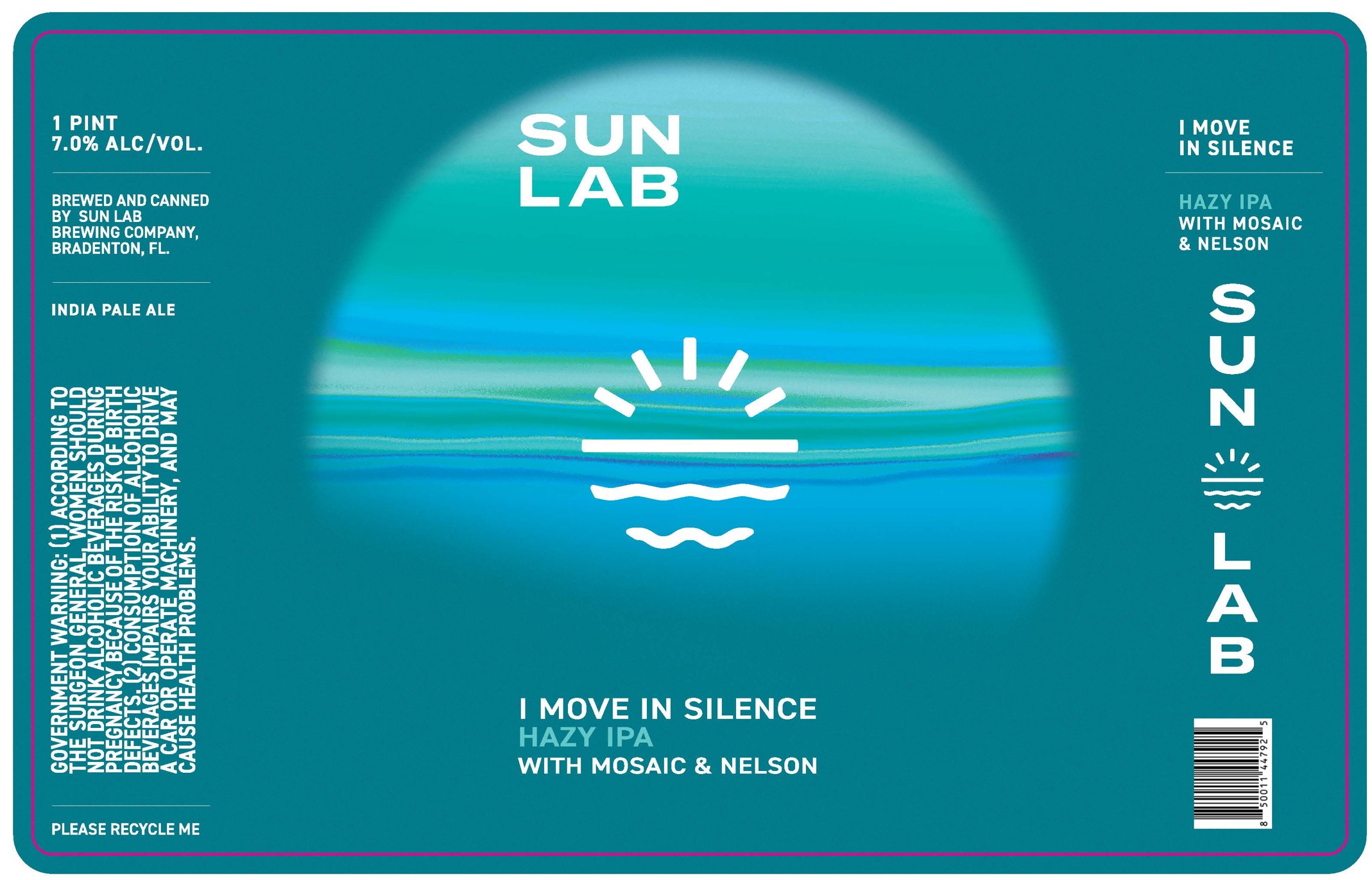 TABC label artwork for I Move In Silence (can)