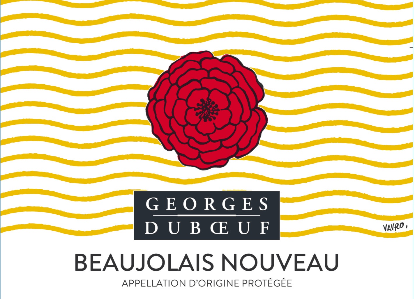 TABC label artwork for GEORGES DUBOEUF VINTNER'S CHOICE RED