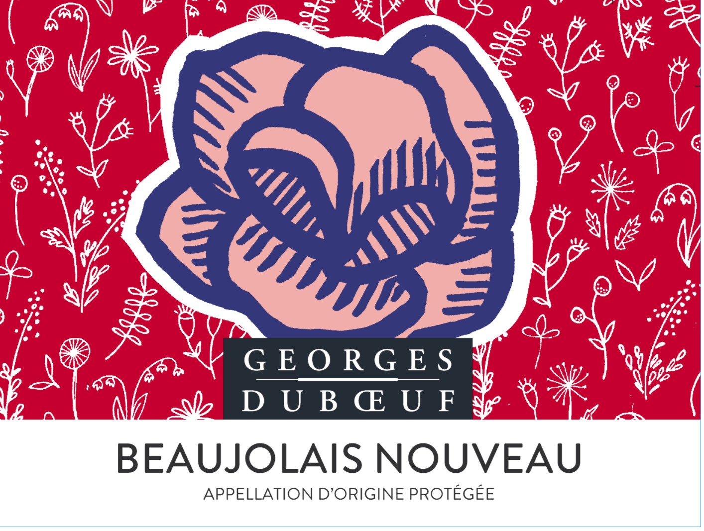 TABC label artwork for GEORGES DUBOEUF RED BEAUJOLAIS NOUVEAU