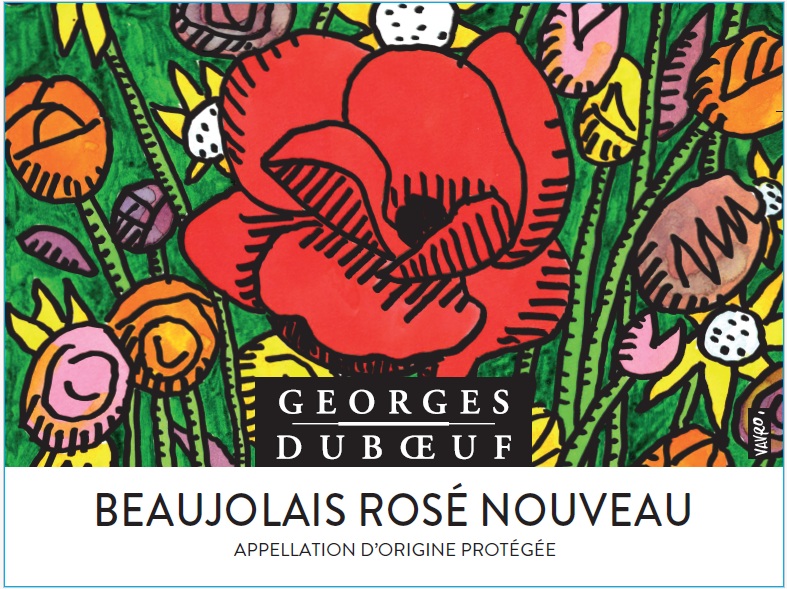 TABC label artwork for GEORGES DUBOEUF BEAUJOLAIS NOUVEAU ROSE