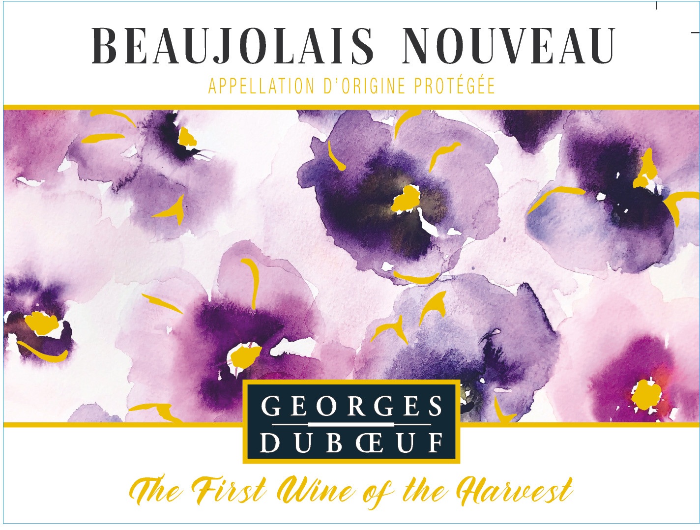 TABC label artwork for GEORGES DUBOEUF WINEMAKER'S SELECTION BEAUJOLAIS NOUVEAU RED