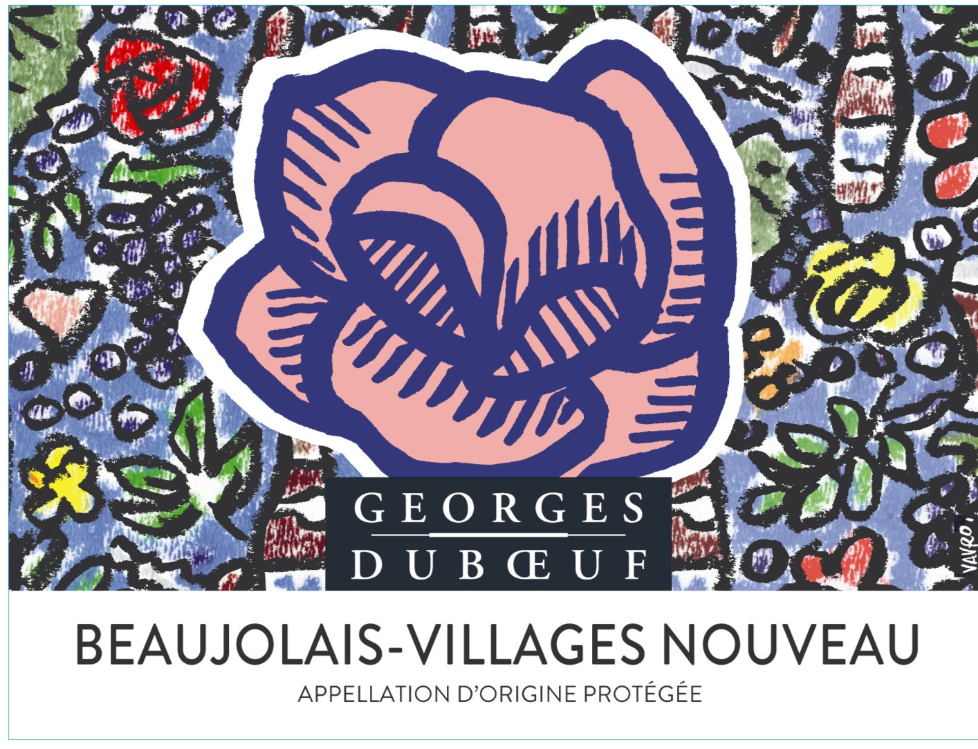 TABC label artwork for GEORGES DUBOEUF BEAUJOLAIS-VILLAGES NOUVEAU