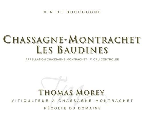 TABC label artwork for DOMAINE THOMAS MOREY LES BAUDINES