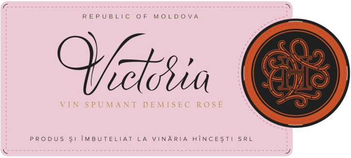 TABC label artwork for VICTORIA SEMIDRY ROSE