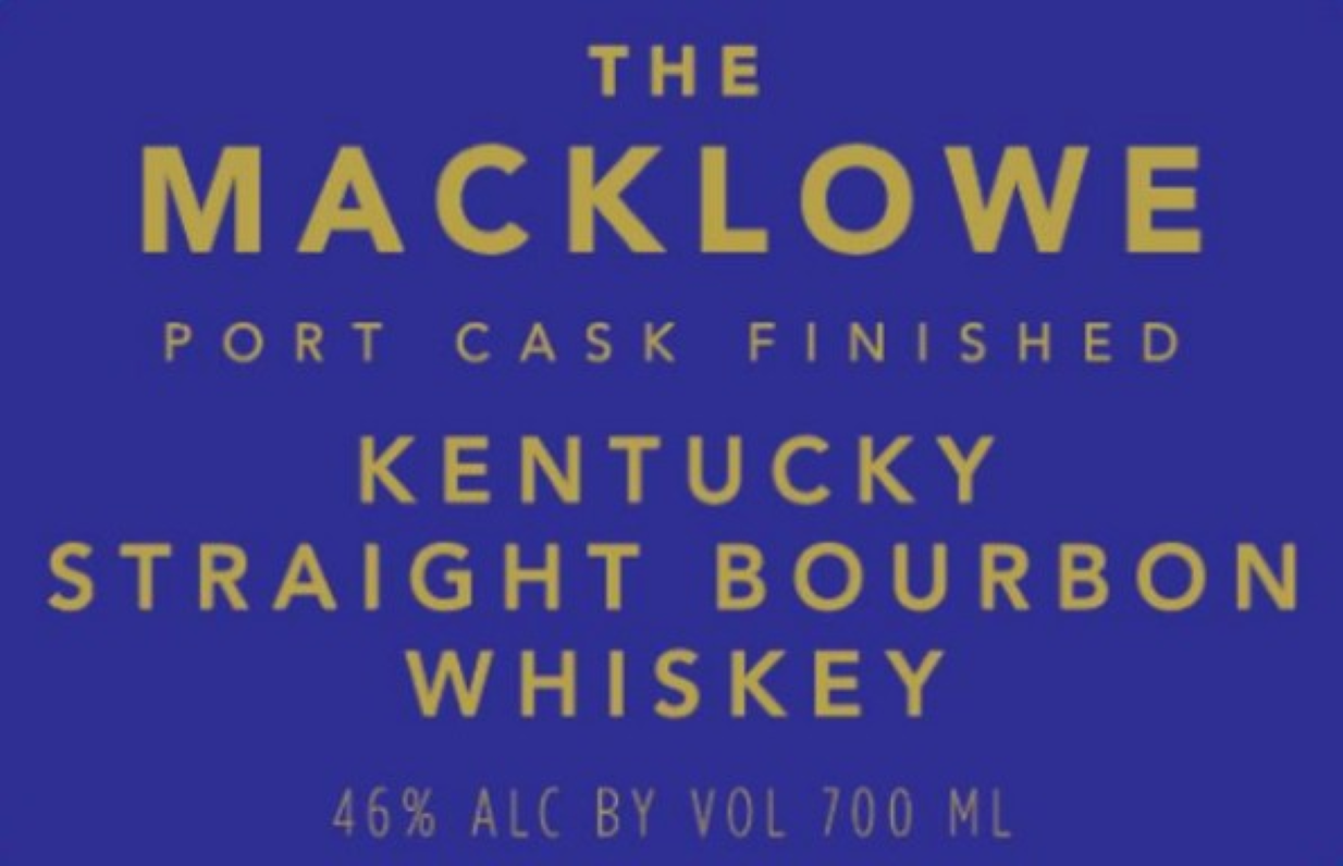 TABC label artwork for The Macklowe Port Cask Finished Kentucky Straight Bourbon Whiskey