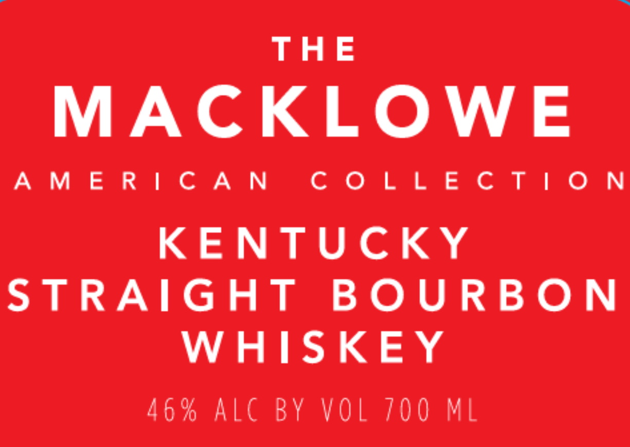 TABC label artwork for The Macklowe American Collection Kentucky Straight Bourbon Whiskey