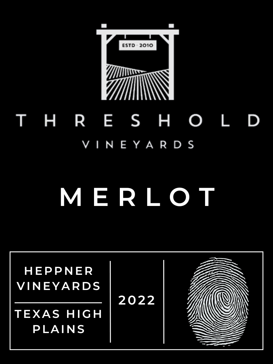 TABC label artwork for THRESHOLD VINEYARDS MERLOT