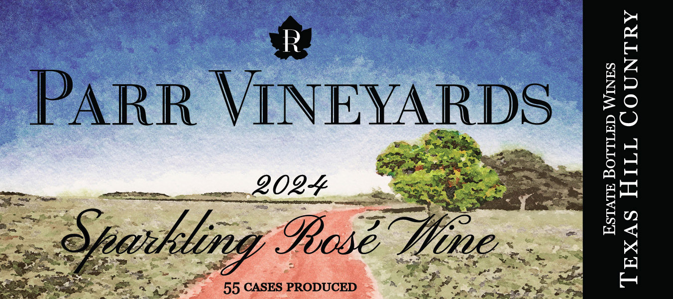 TABC label artwork for Parr Vineyards Mourvèdre