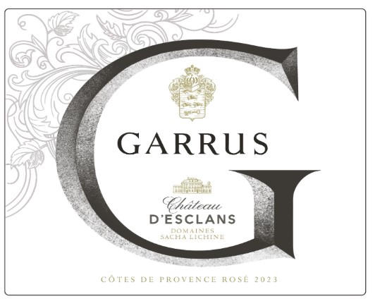 TABC label artwork for Chateau d'Esclans Garrus