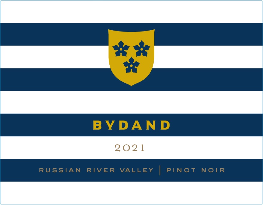 TABC label artwork for Bydand Russian River Valley Pinot Noir