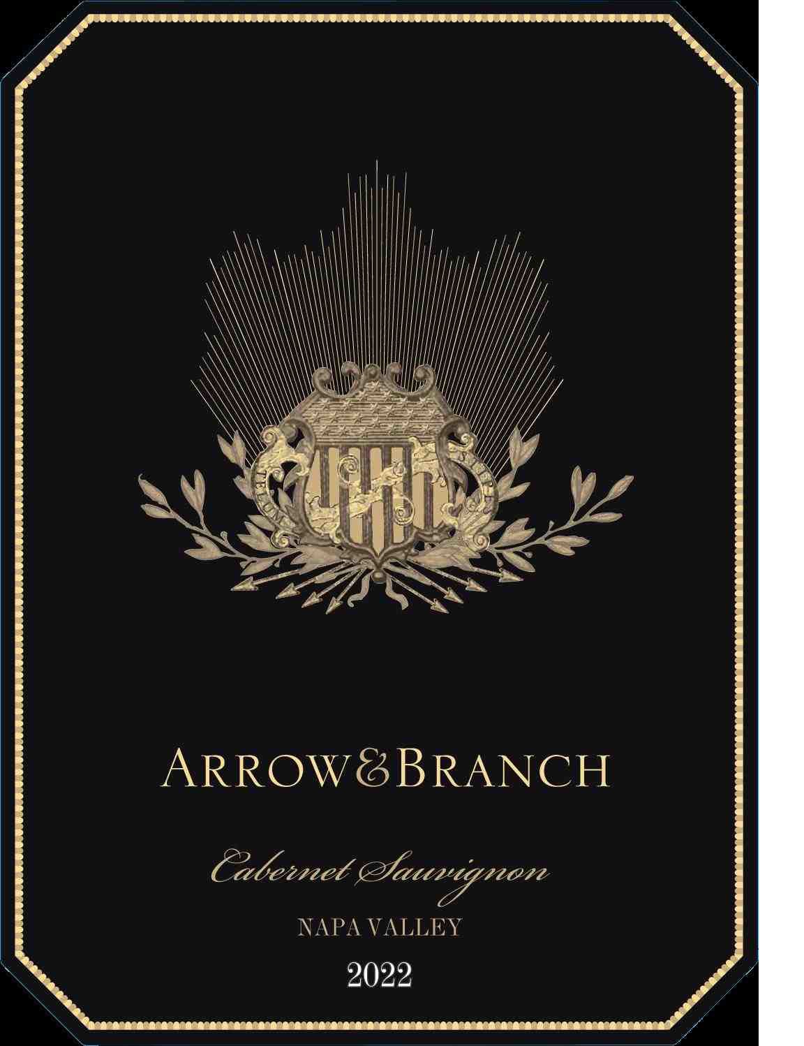 TABC label artwork for ARROW&BRANCH CABERNET SAUVIGNON