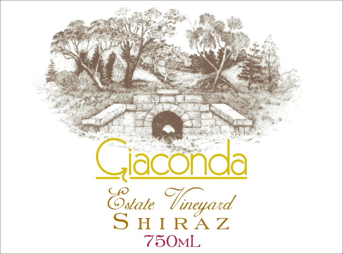 TABC label artwork for GIACONDA WARNER VINEYARD
