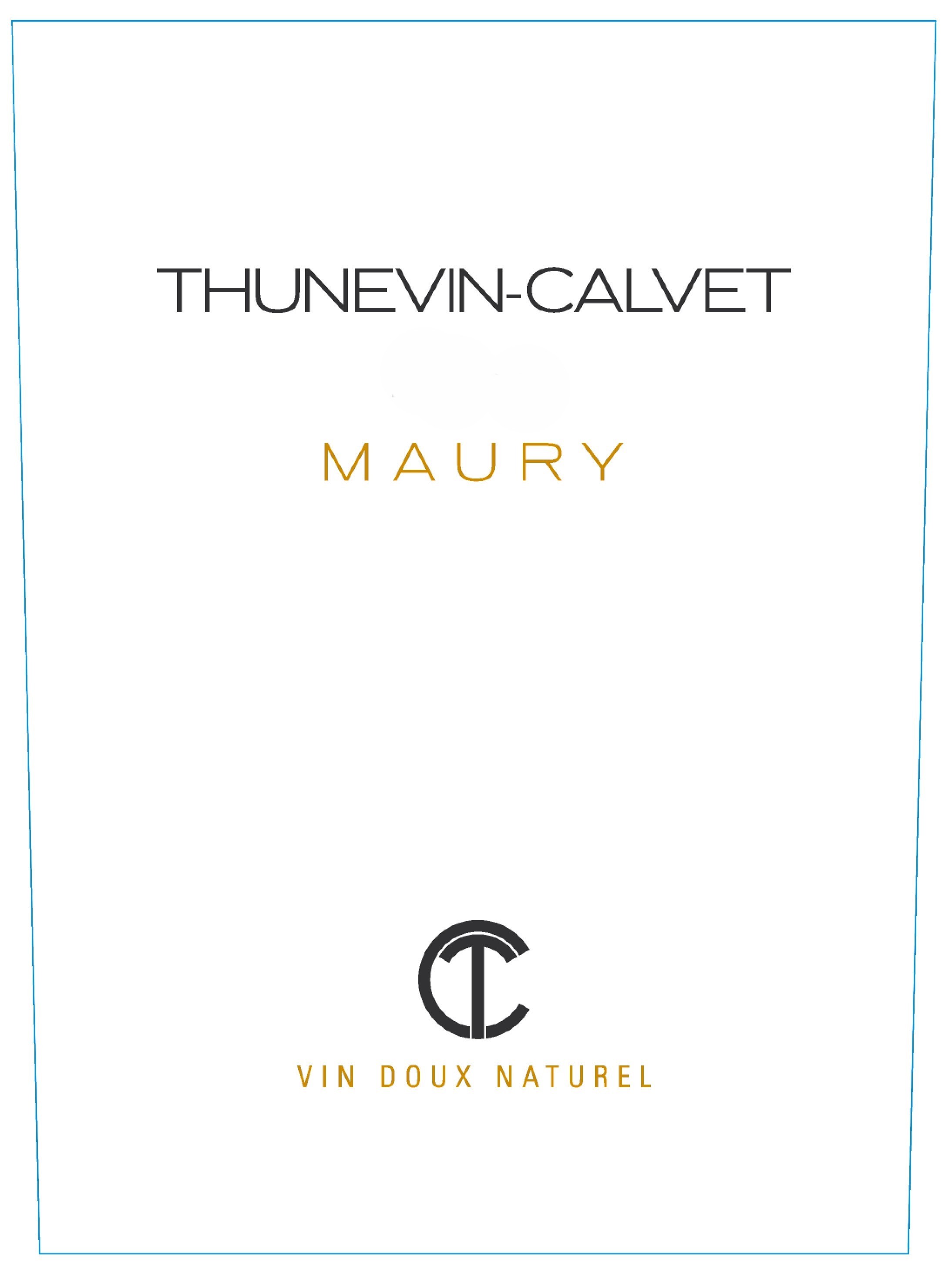 TABC label artwork for THUNEVIN-CALVET MAURY