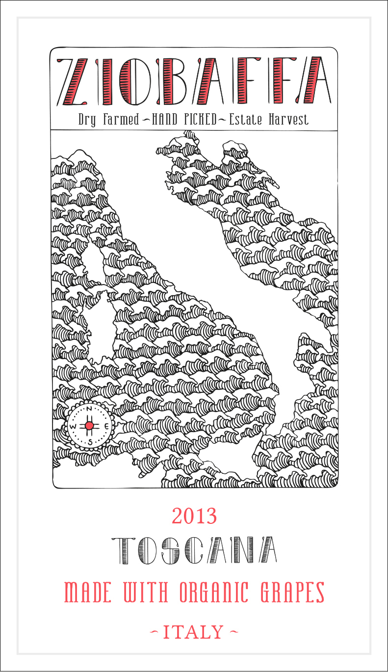 TABC label artwork for ZIOBAFFA