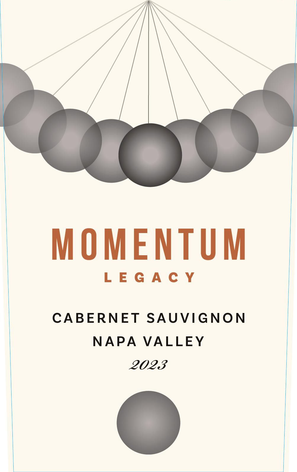 TABC label artwork for MOMENTUM CABERNET SAUVIGNON NAPA VALLEY