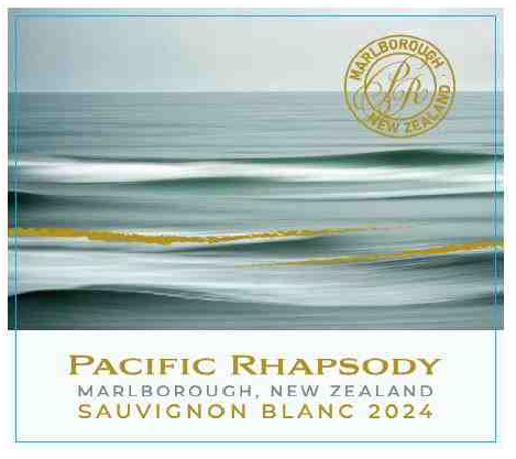 TABC label artwork for PACIFIC RHAPSODY SAUVIGNON BLANC MARLBOROUGH, NEW ZEALAND