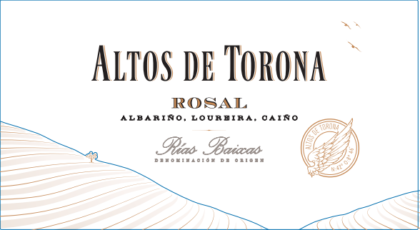 TABC label artwork for Altos De Torona Rosal