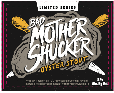 TABC label artwork for Bad Mothershucker