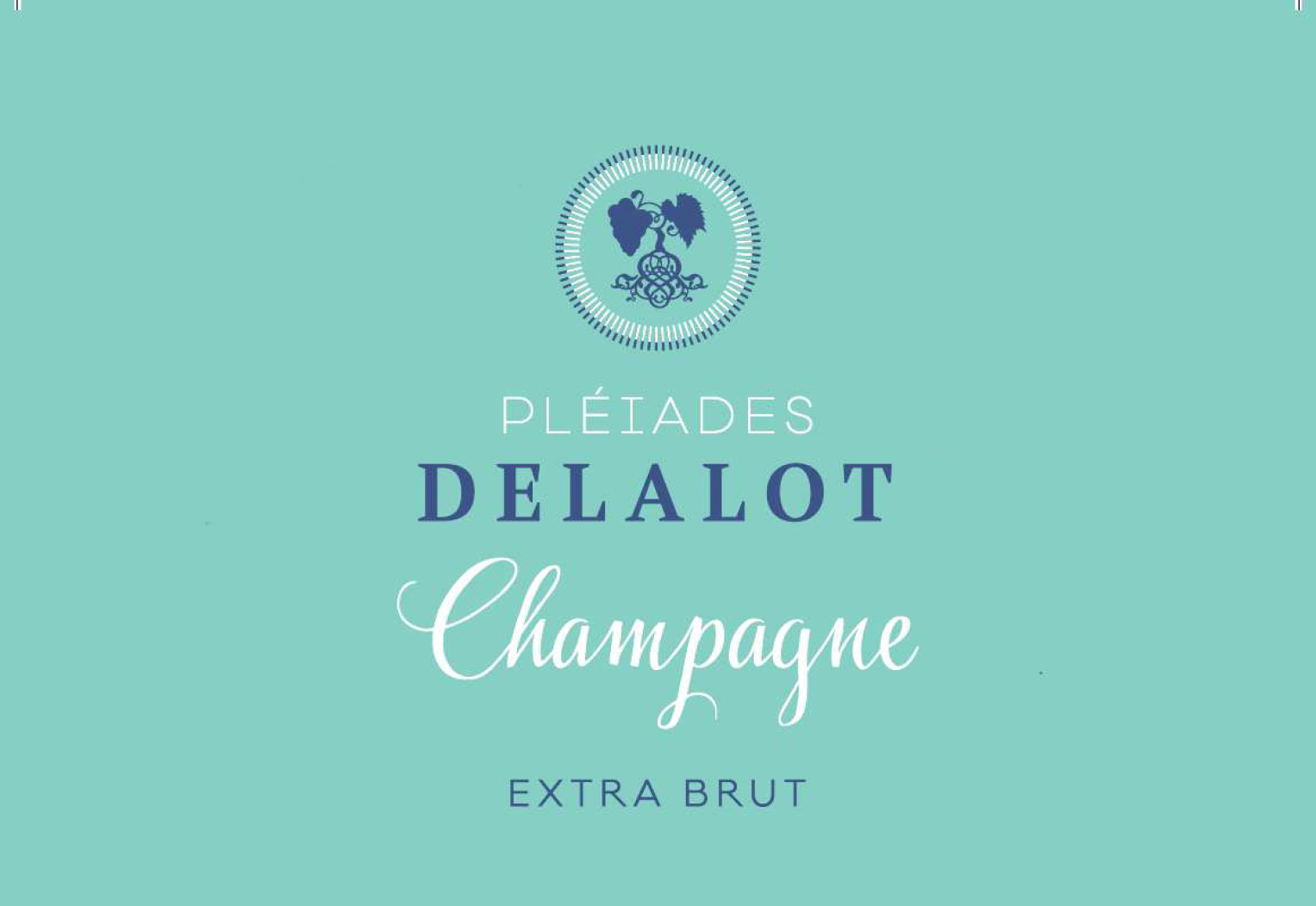 TABC label artwork for Champagne Delalot Les Pleiades Extra Brut R22