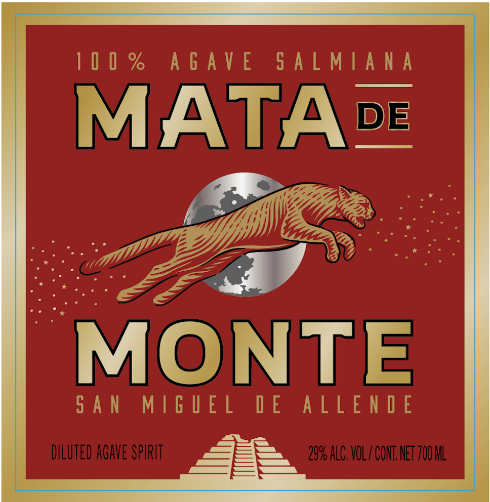 TABC label artwork for Mata de Monte Agave Salmina
