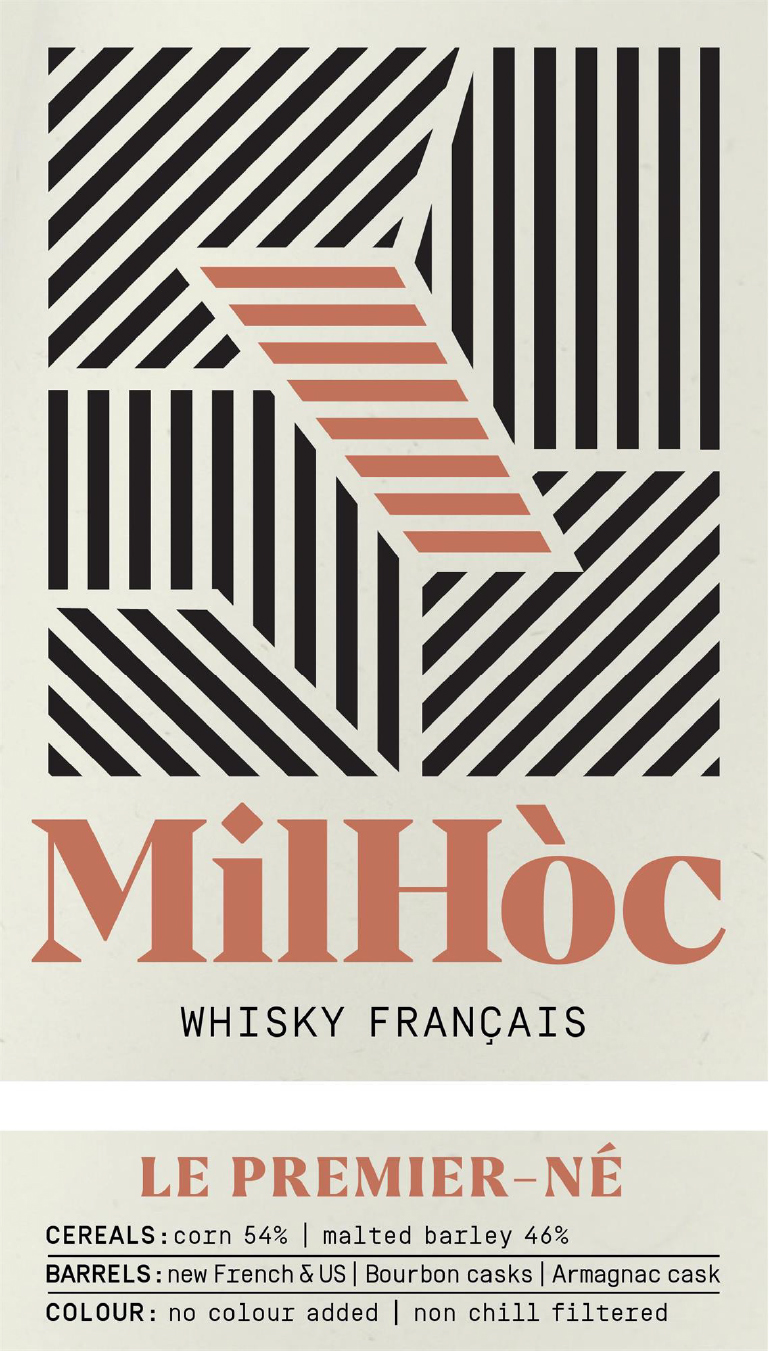 TABC label artwork for MilHoc Le Premier Whisky