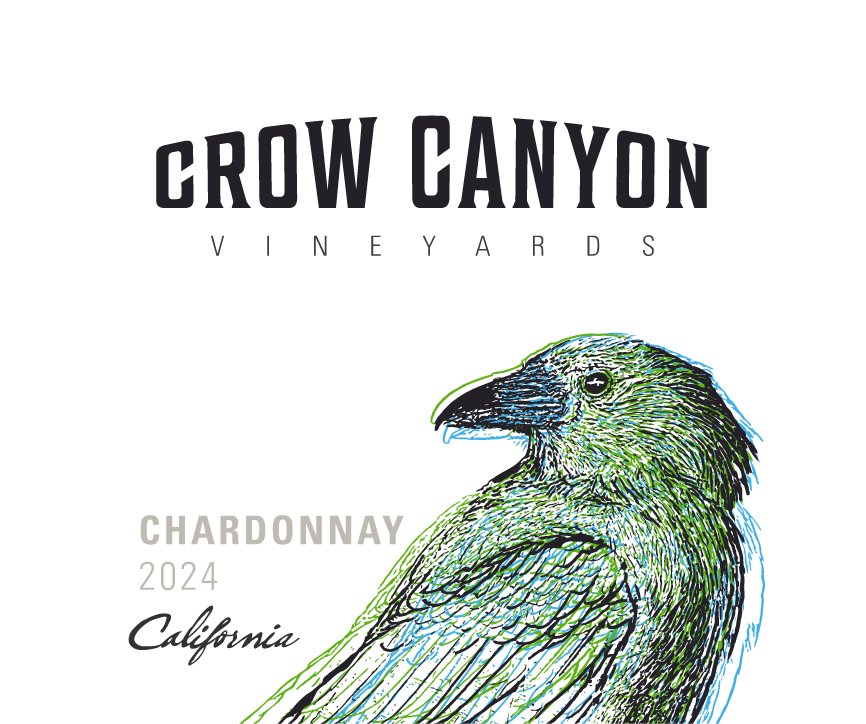 TABC label artwork for Crow Canyon Chardonnay, California (US/CAN 199)