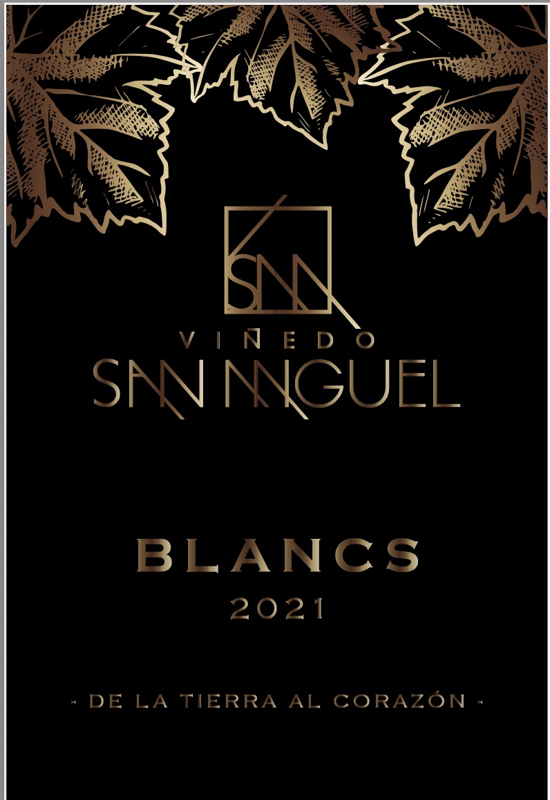 TABC label artwork for Vinedo San Miguel Blancs