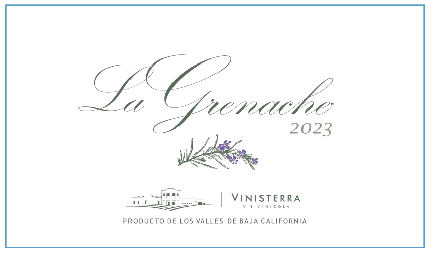 TABC label artwork for Vinisterra Le Grenache