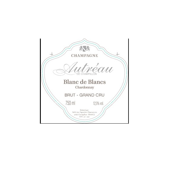 TABC label artwork for AUTREAU BRUT GRAND CRU BLANC DE BLANCS